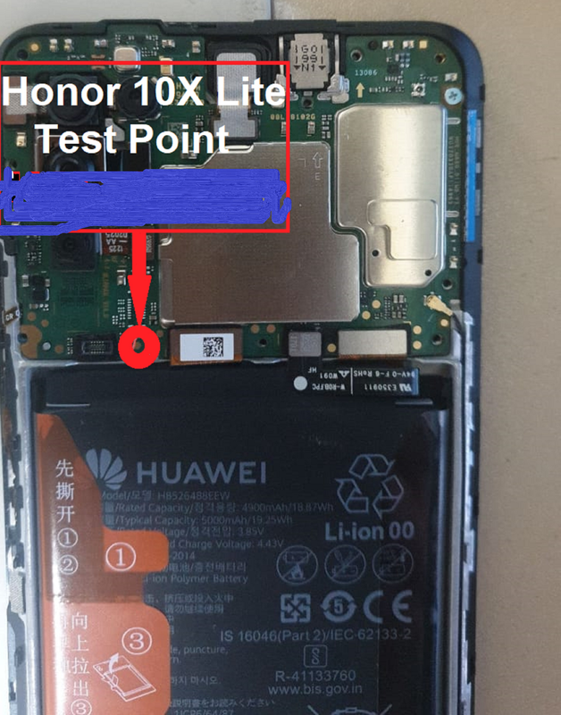 فلاشه مسحوبه كامله لهاتف هونر 10x lite