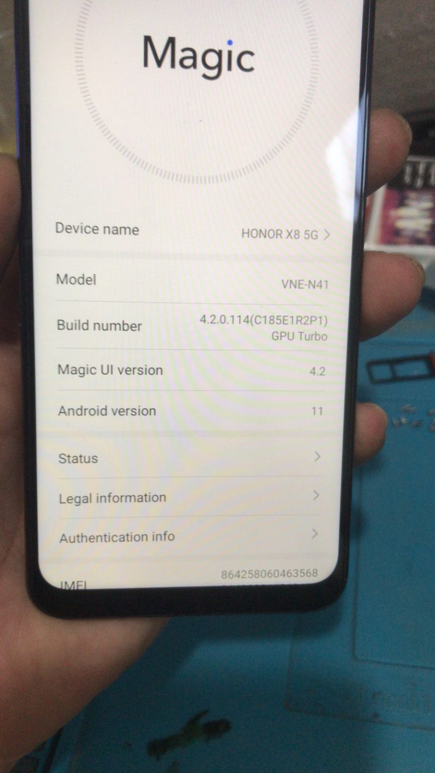 honor-x8-5g-vne-n41-test-point