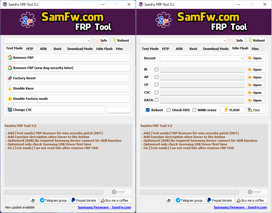 SamFw FRP Tool 1.0 Free Download